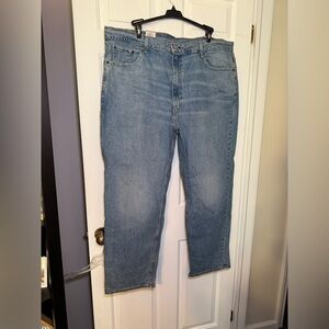 Levi’s 550 Relaxed Men’s Big & Tall 46x30 NWT Stretch Tapered Leg Medium Wash